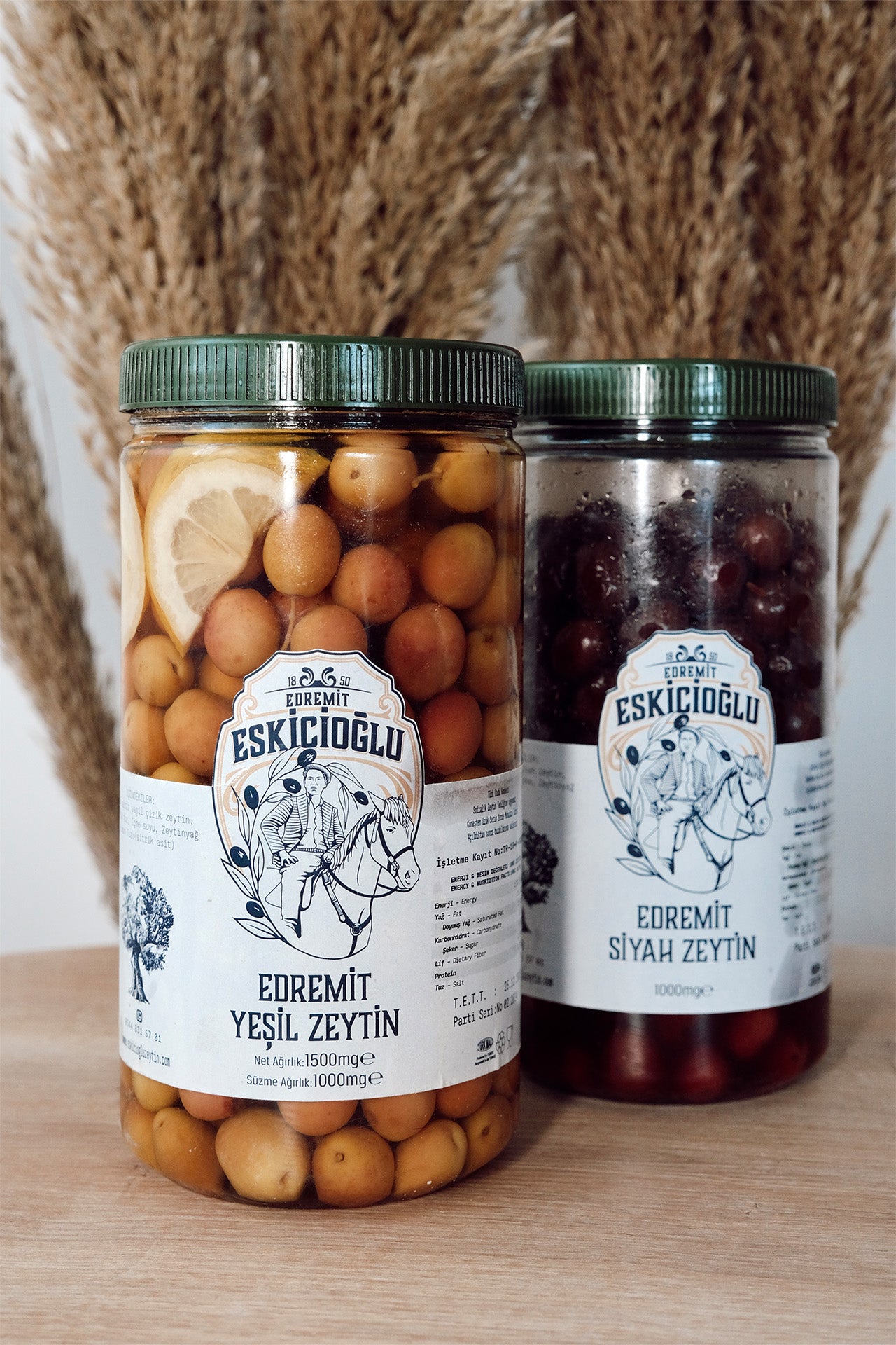 Edremit Siyah Zeytin 1kg